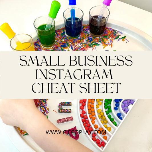 🌟 Instagram Growth Cheat Sheet for Caretakers with Big Dreams! 🌟 - CJECOPLAY Inc.