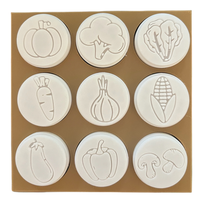 Vegetable EcoStamp Collection