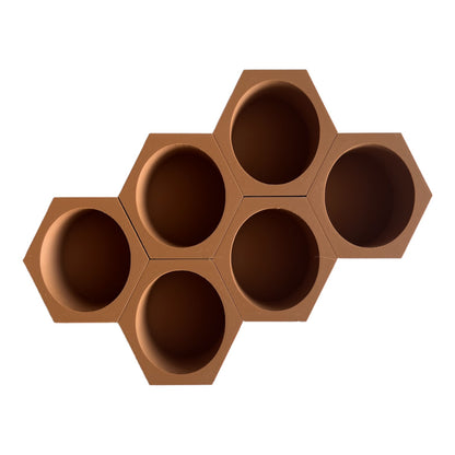 Hexagon Loose parts || Pack of 6 || Bee Hive Builder
