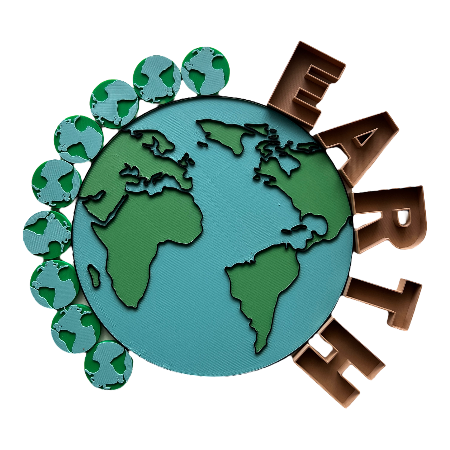 Earth Day Theme Counters || Loose Parts