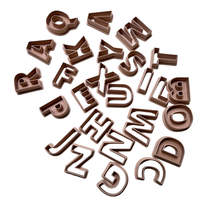 Alphabet EcoCutter Collection - Uppercase