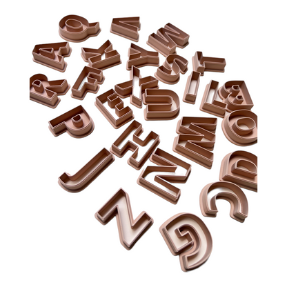 Alphabet EcoCutter Collection - Uppercase