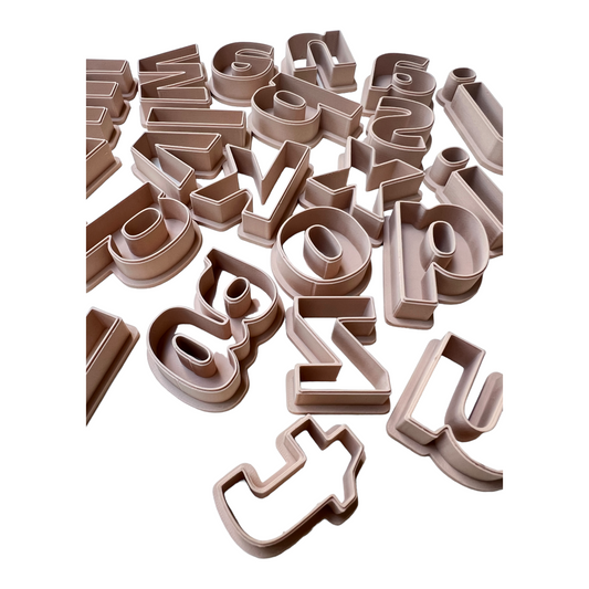 Alphabet EcoCutter Collection - Lowercase