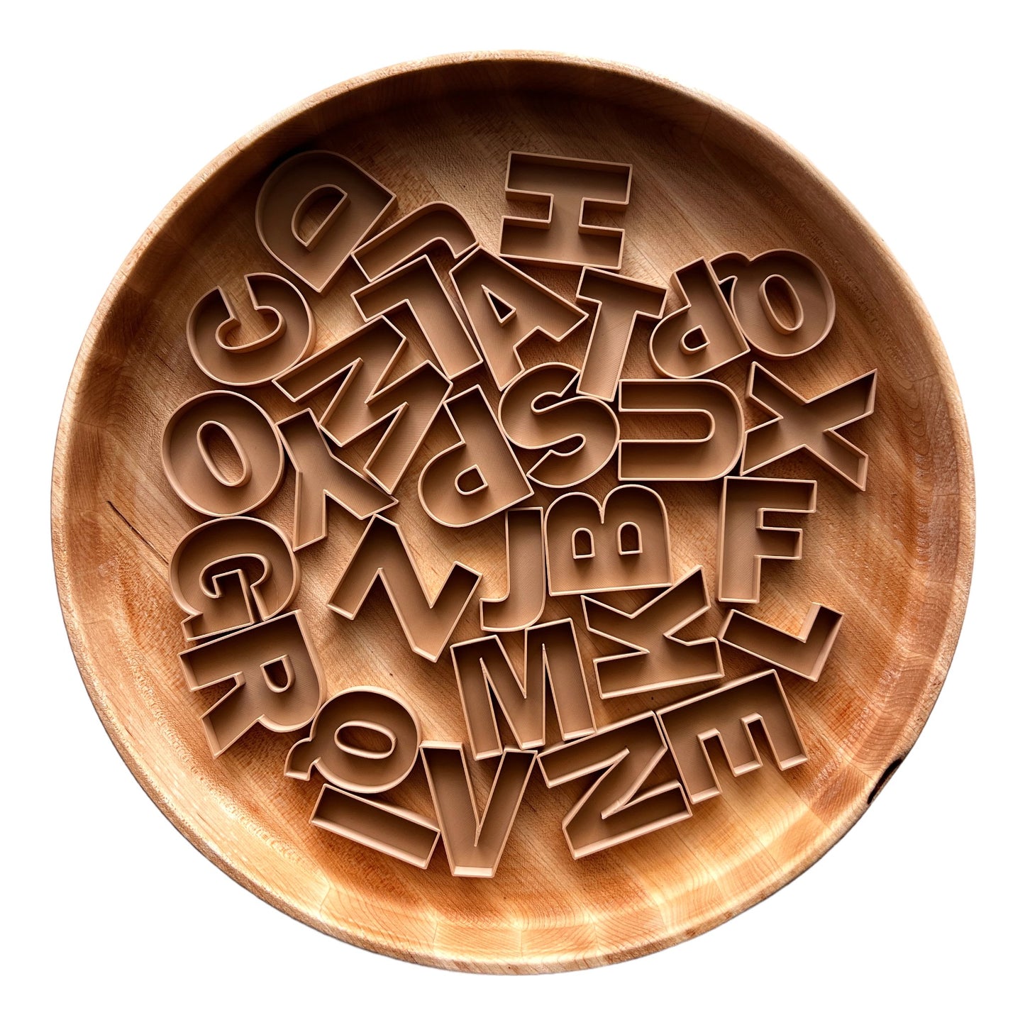 Alphabet Letter - Uppercase || Sensory EcoTray || 3 Sizes - CJECOPLAY Inc.