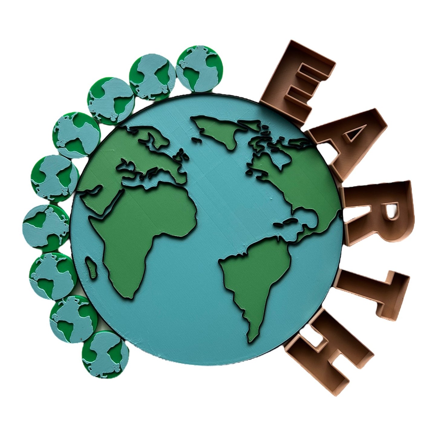 Earth Day Theme Counters || Loose Parts - CJECOPLAY Inc.