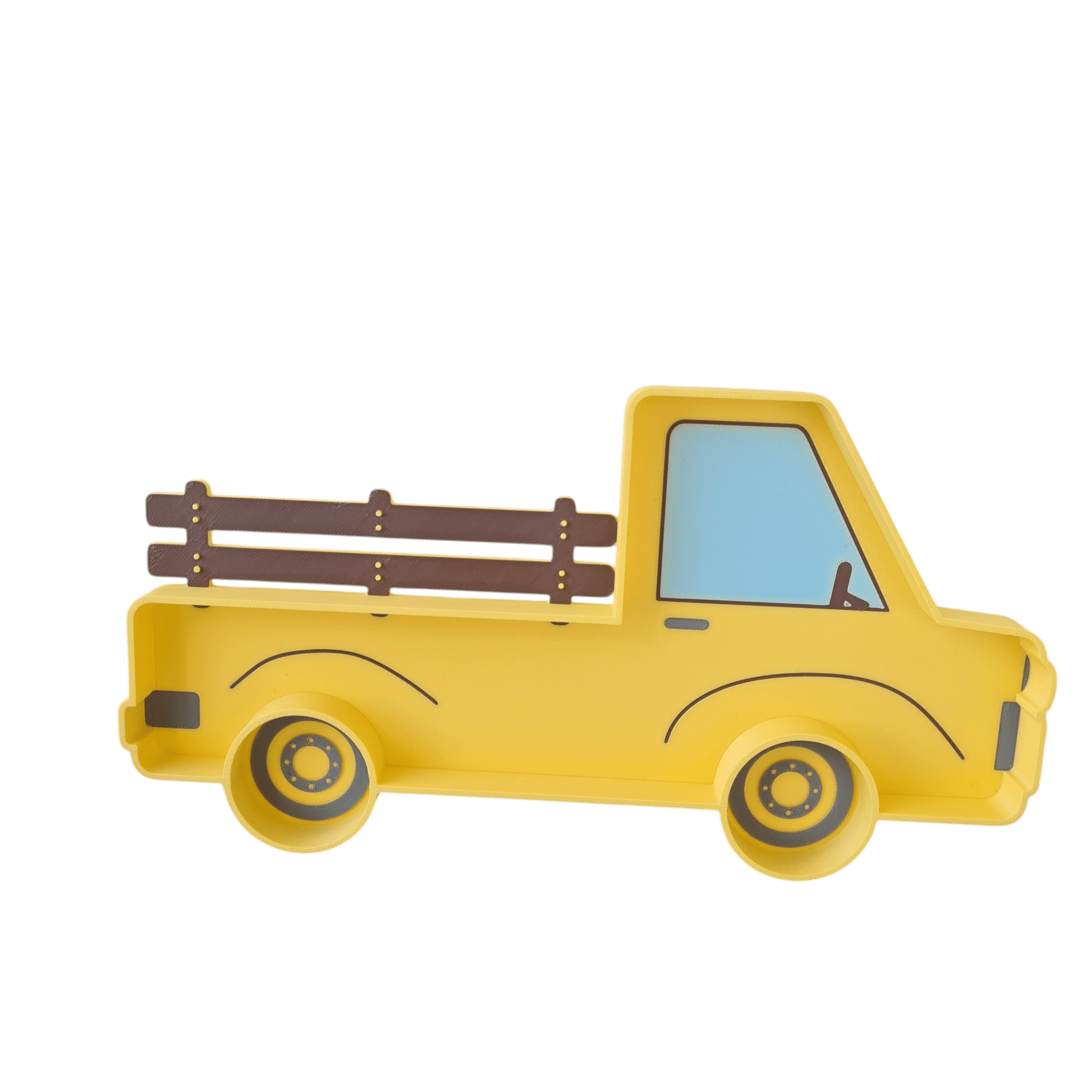 Easter Yellow Truck Play EcoTray - CJECOPLAY Inc.