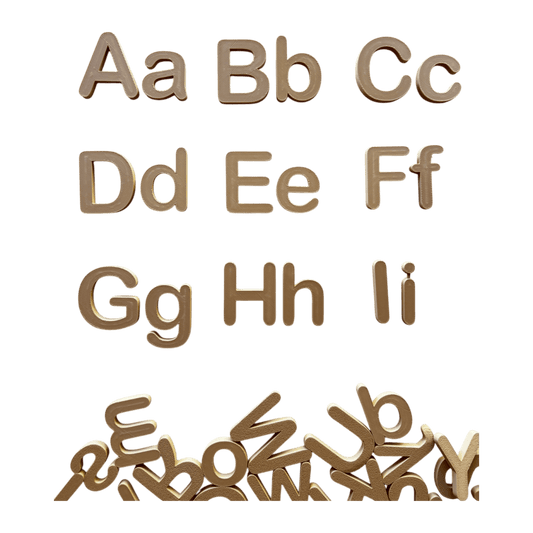 NEW - Alphabet LooseParts - CJECOPLAY Inc.