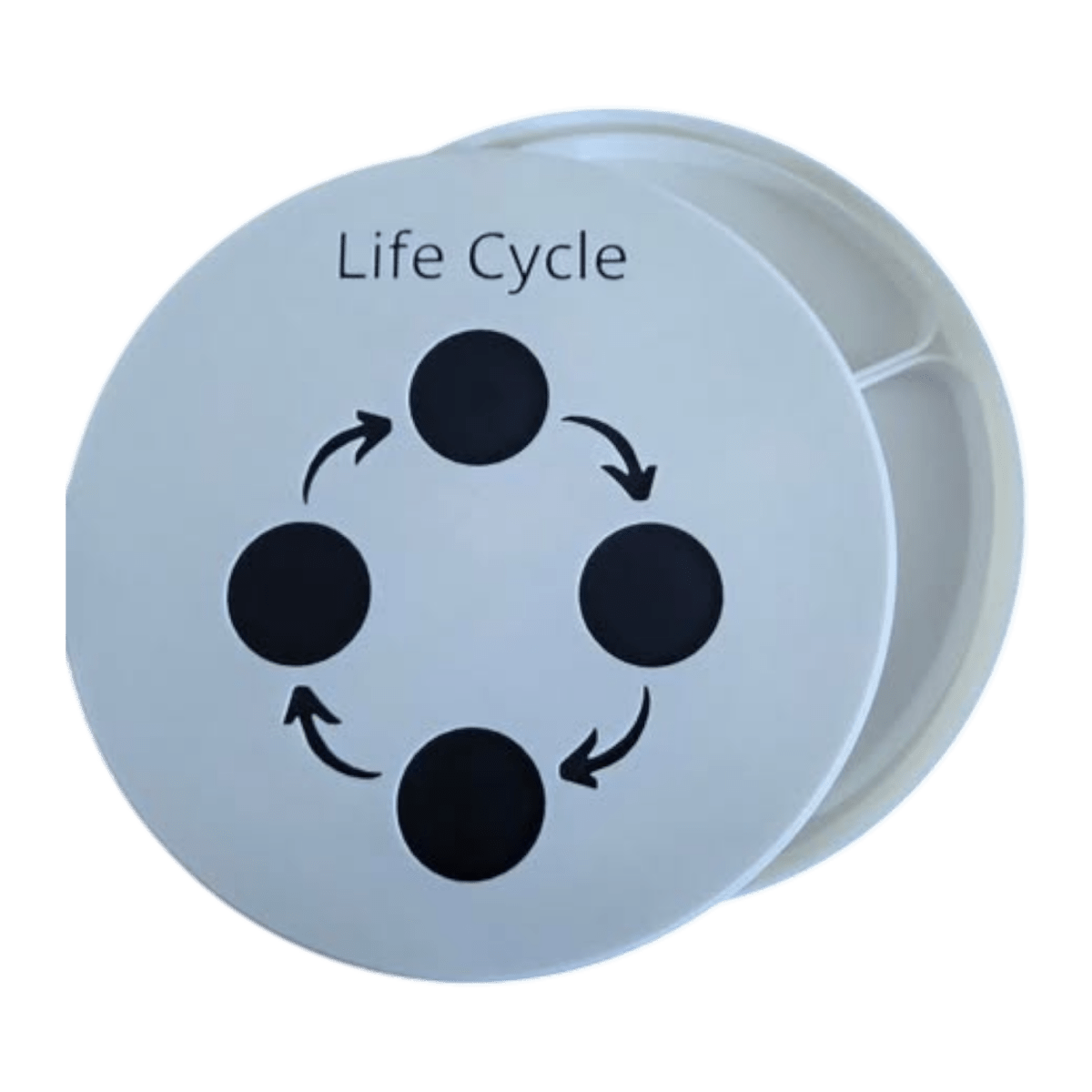 NEW - Circle Play Tray + Inserts + Life Cycle Lid - CJECOPLAY Inc.