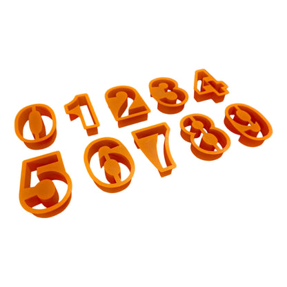 NEW - Numbers EcoCutters - 0 - 9 - CJECOPLAY Inc.