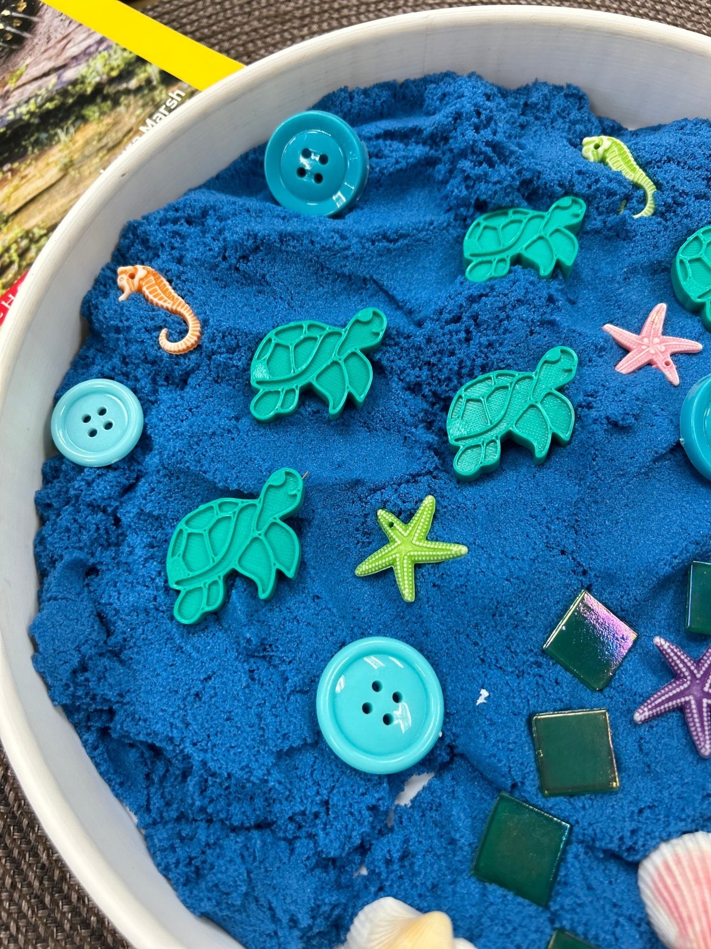 Sea Turtle Counters || Loose Parts - CJECOPLAY Inc.