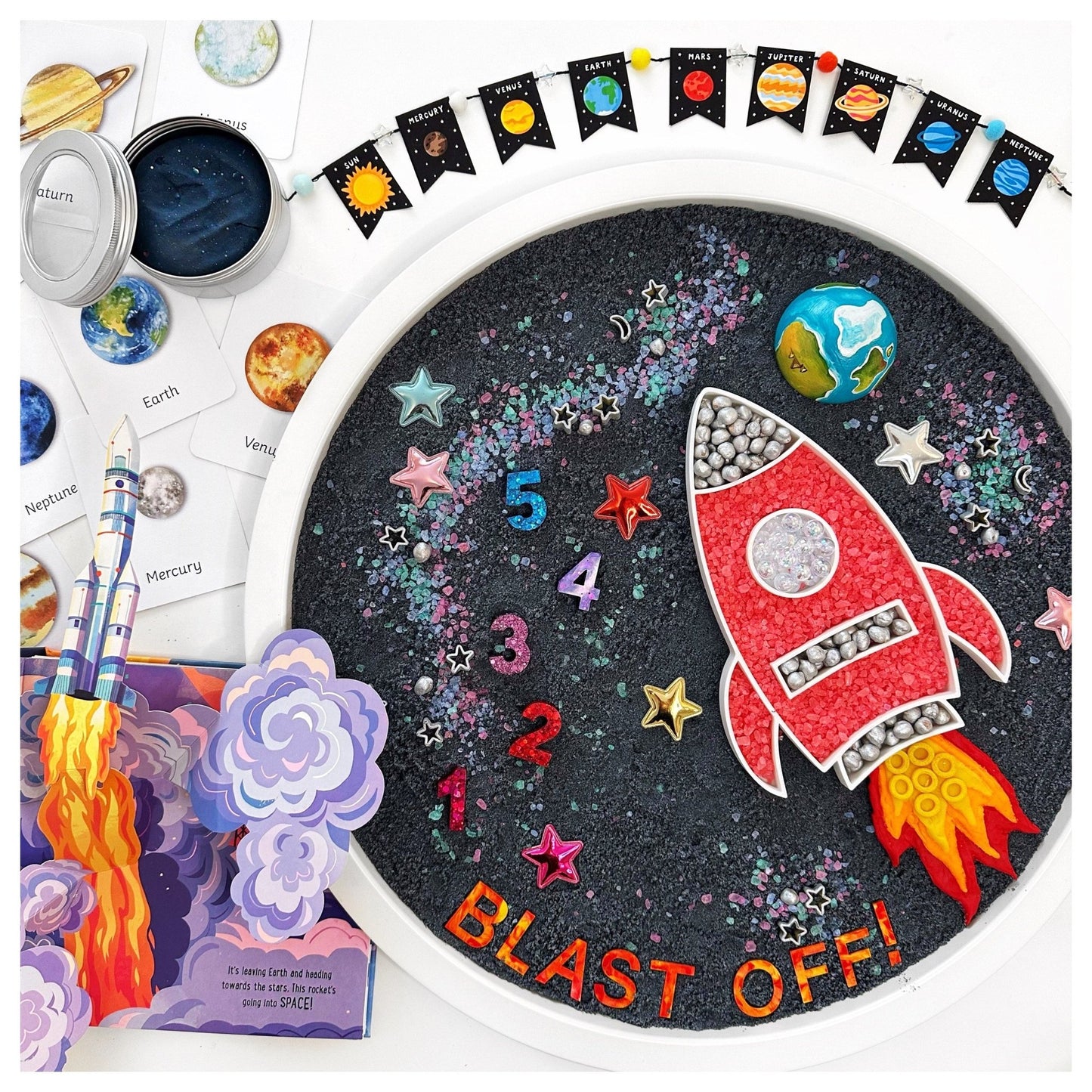 Space Rocket EcoTray - CJECOPLAY Inc.